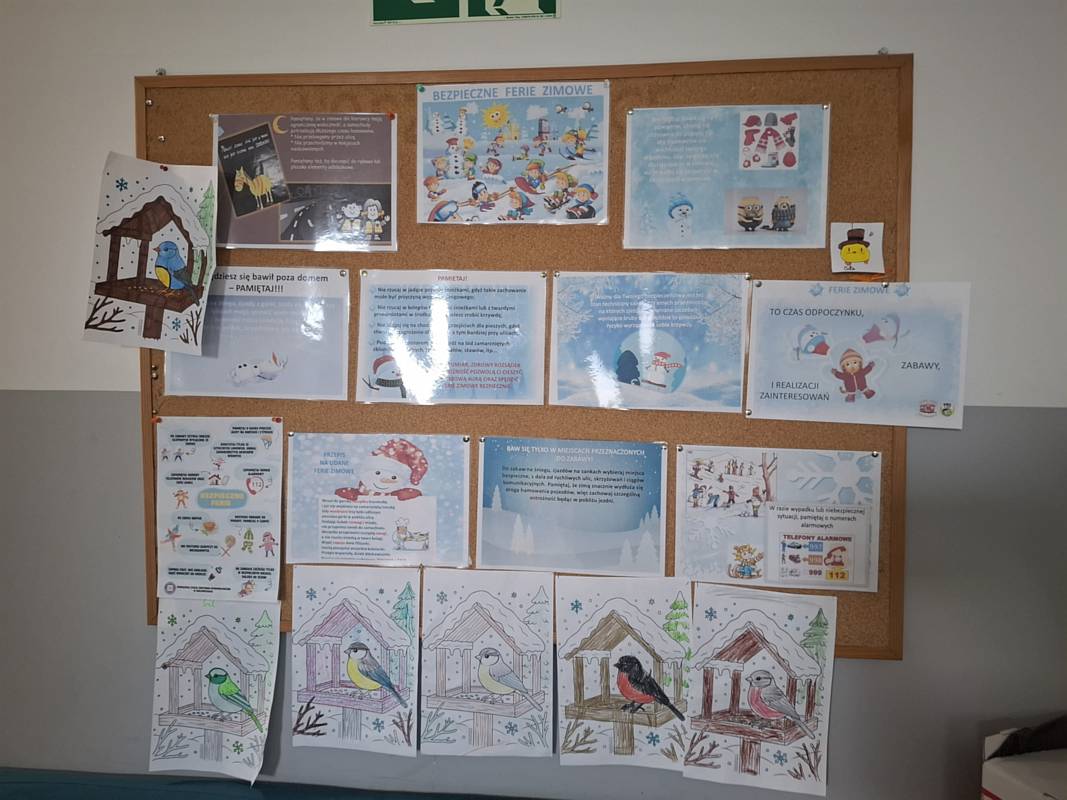 Styczeń i luty w świetlicy szkolnej