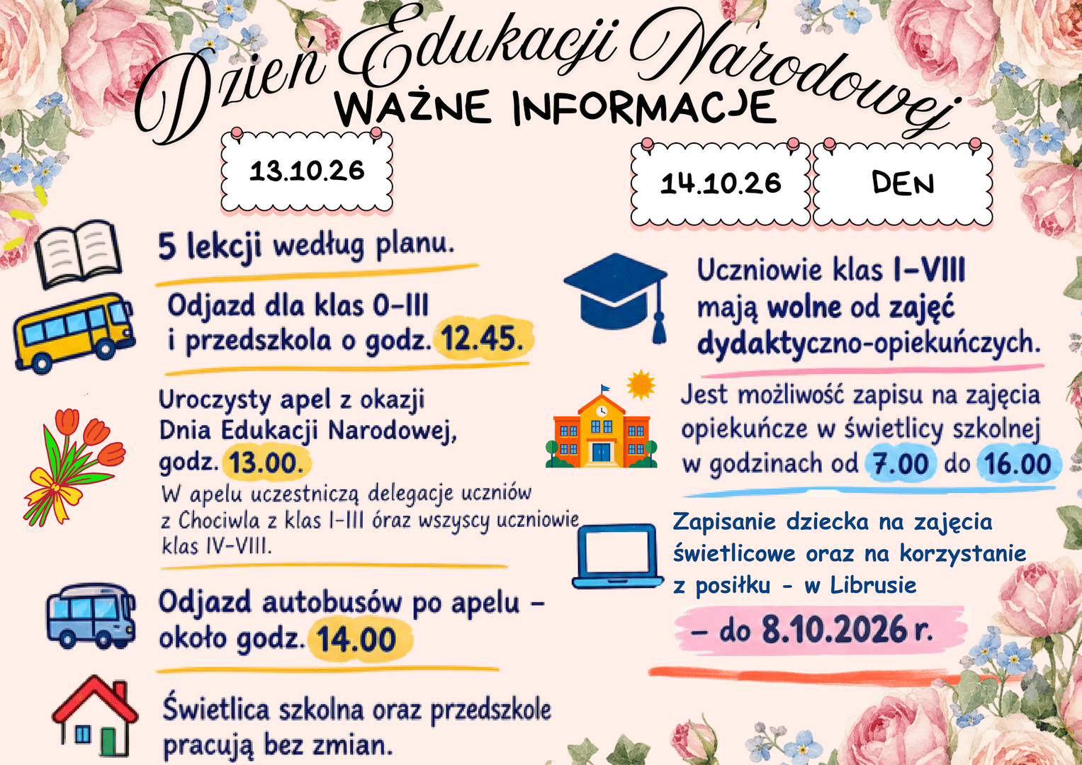 Dzień Edukacji Narodowej - informacje