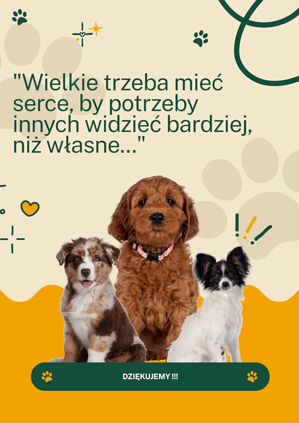 Serdeczne podziękowania za pomoc w zbiórce karmy&hellip;