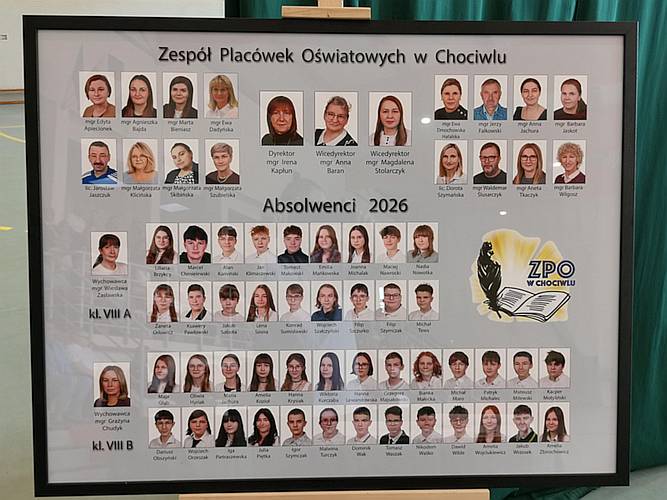 Fotorelacja Pożegnanie klas 8 